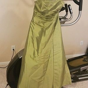 Green formal dress